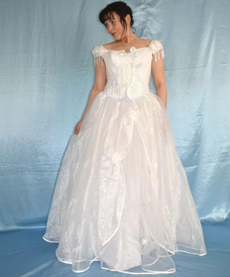25P Silky wedding bride gowns &amp; dresses 2