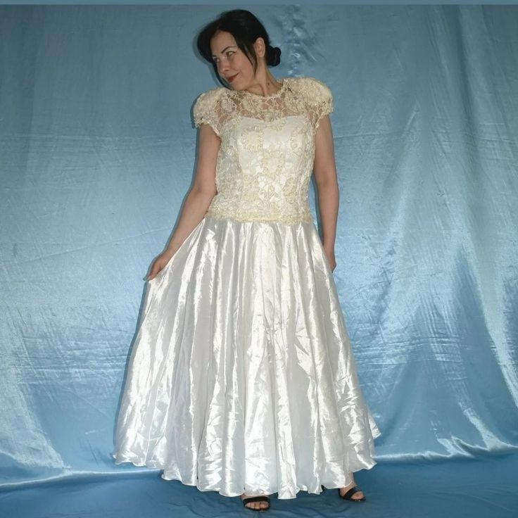 25P Silky wedding bride gowns &amp; dresses 2