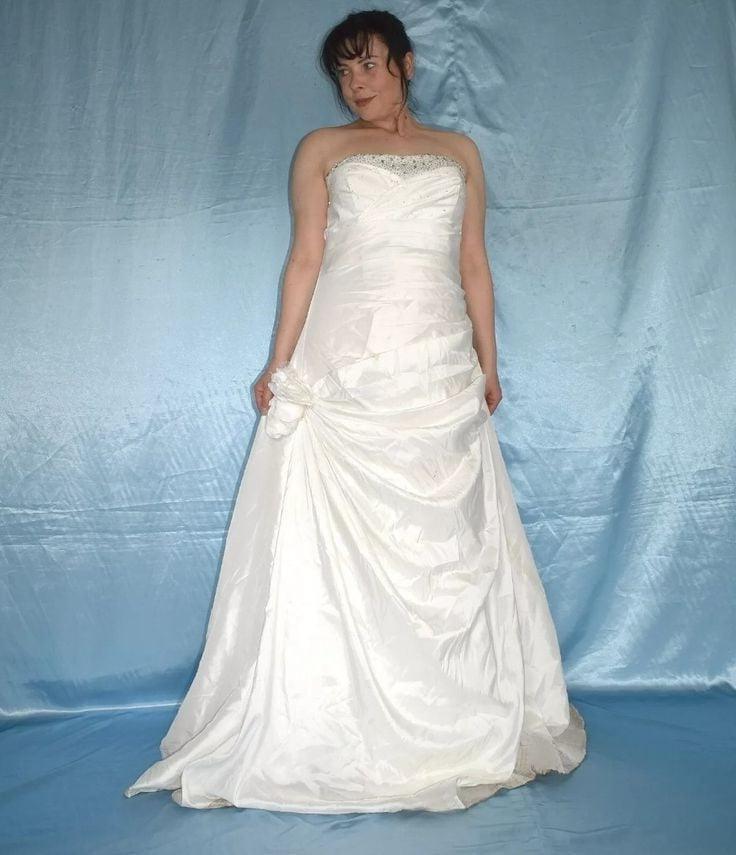 25P Silky wedding bride gowns &amp; dresses 2