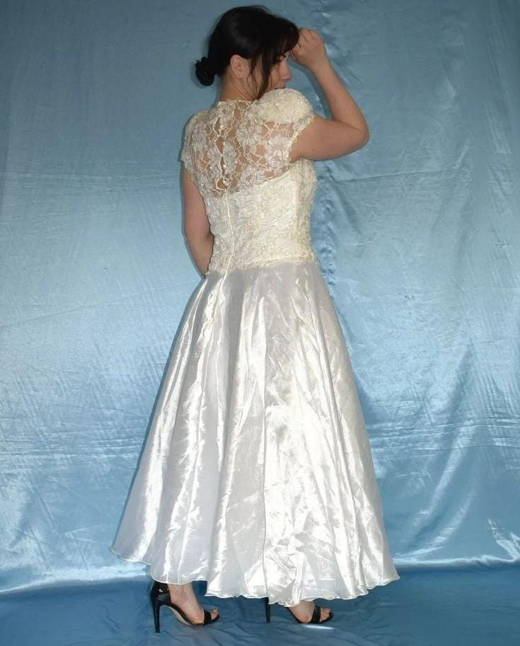 25P Silky wedding bride gowns &amp; dresses 2