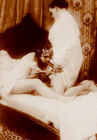 8P Vintage Porn Photo Art 4 - A Wedding Night c. 1890