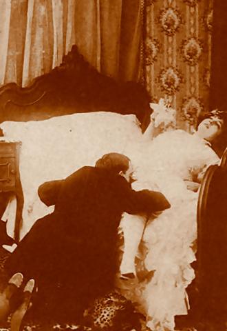 8P Vintage Porn Photo Art 4 - A Wedding Night c. 1890
