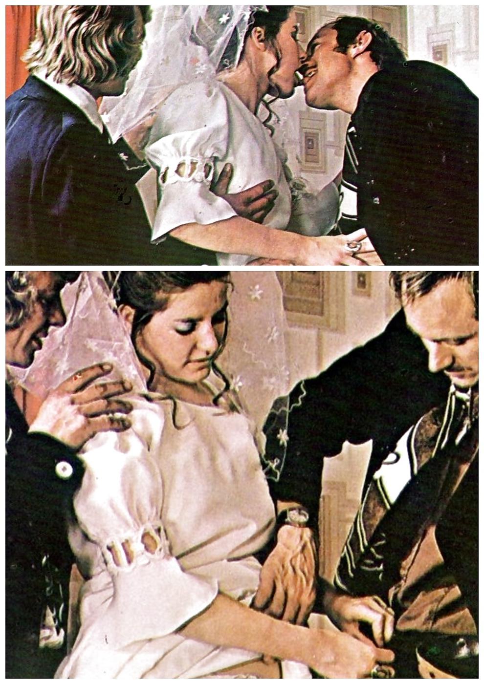 13P Vintage Set - Wedding Night Cheating Bride