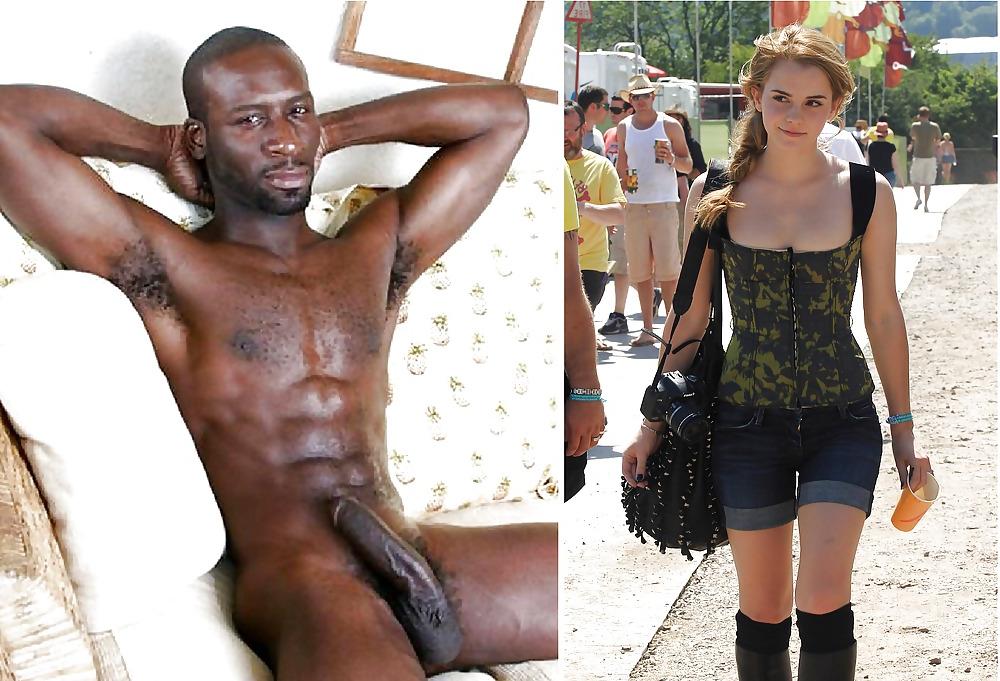 18P Emma Watson enjoys Big Black Cock