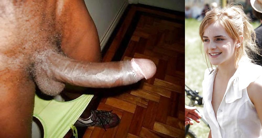 18P Emma Watson enjoys Big Black Cock
