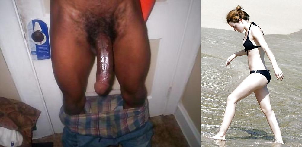 18P Emma Watson enjoys Big Black Cock