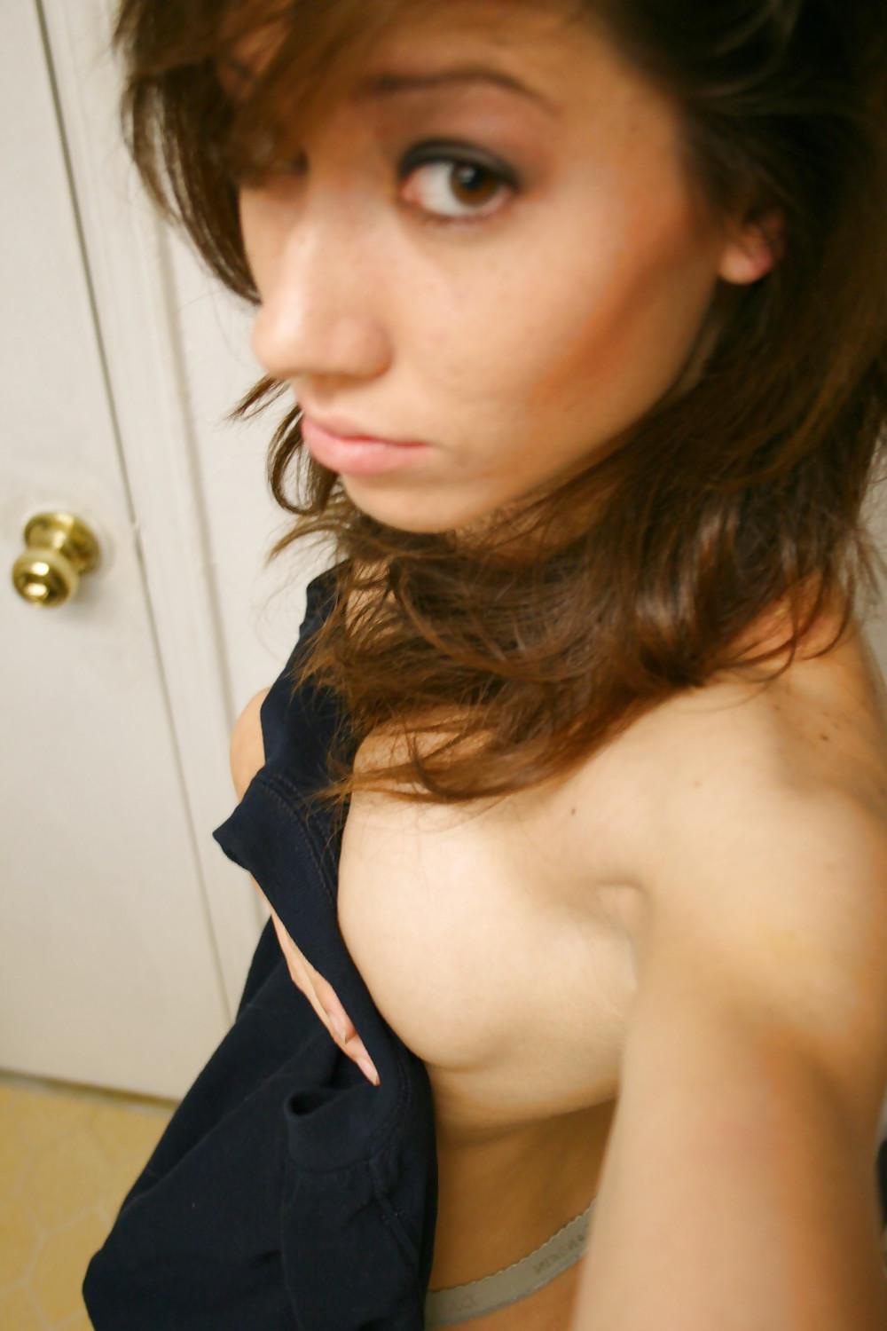25P Cute Brunette Teen Part 1