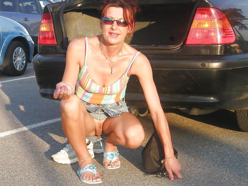 18P Weit und offen in Public -7-