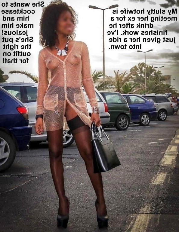 25P Hotwife captions Kinky Sluts 36
