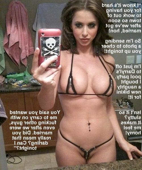 25P Hotwife captions Kinky Sluts 36