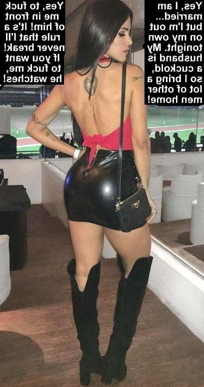 25P Hotwife captions Kinky Sluts 37
