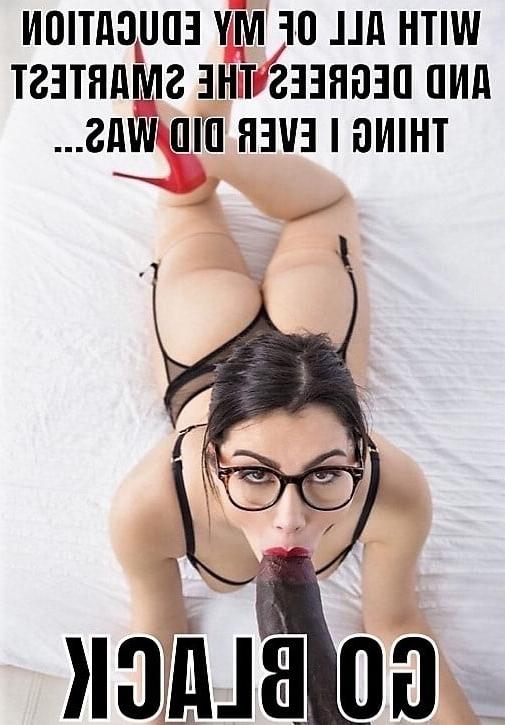 25P BIG BLACK COCKS IN ACTION + CAPTIONS #4 -BlackedPL