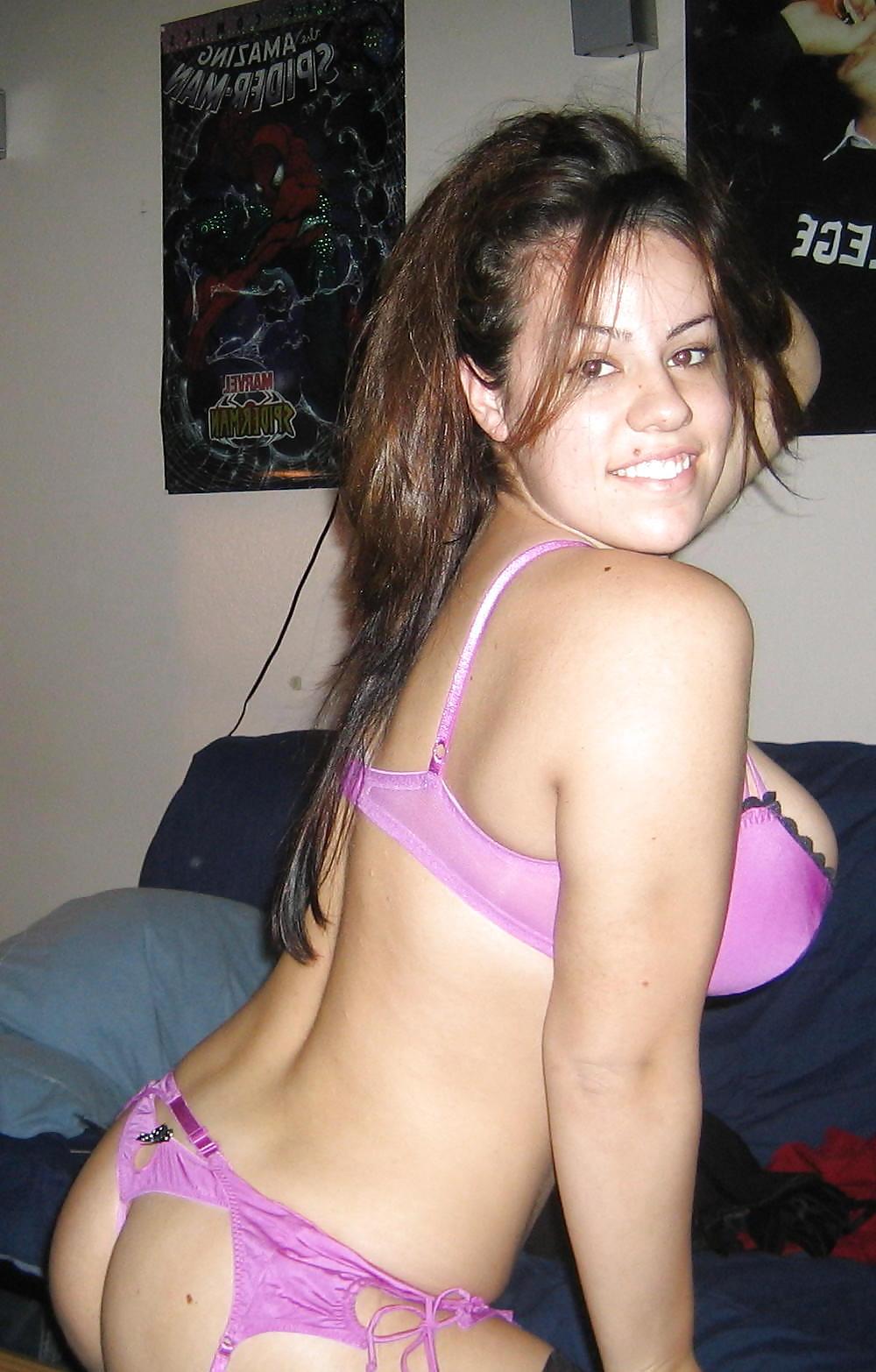 25P Chubby Brunette Teen