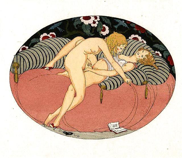 25P Drawn Ero and Porn Art 42 - Gerda Wegener for sun-flower