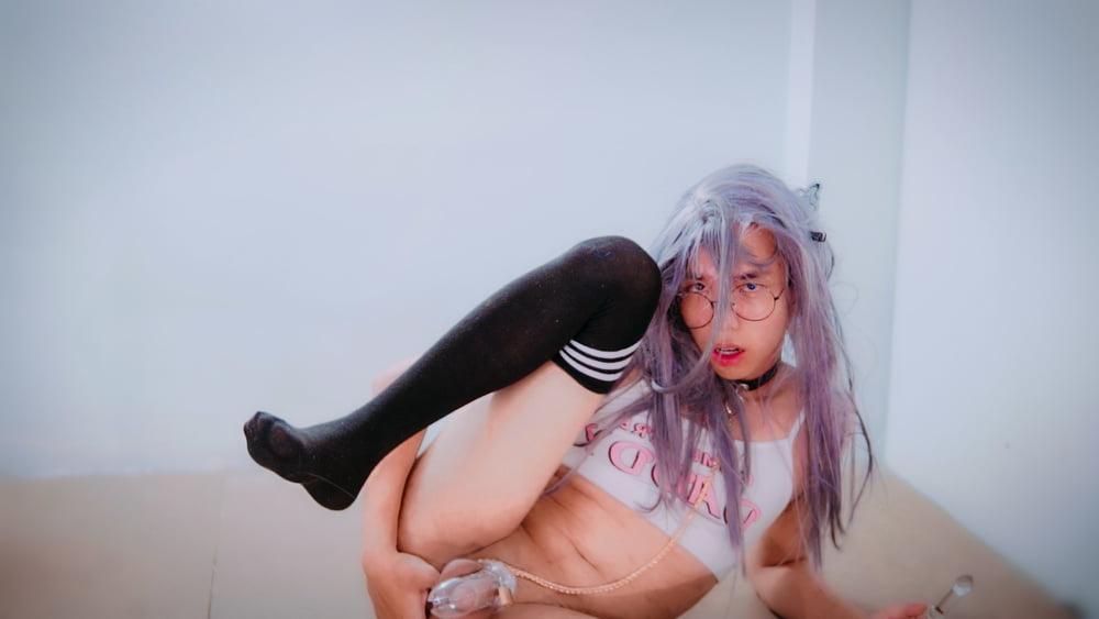 25P Cute Asian Sissy on P o r n H u b