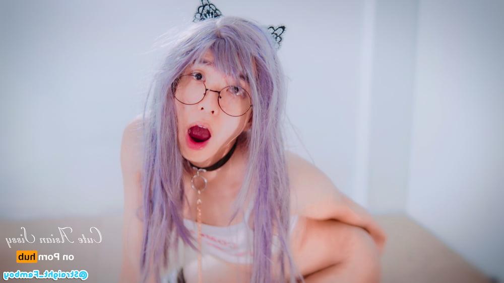 25P Cute Asian Sissy on P o r n H u b