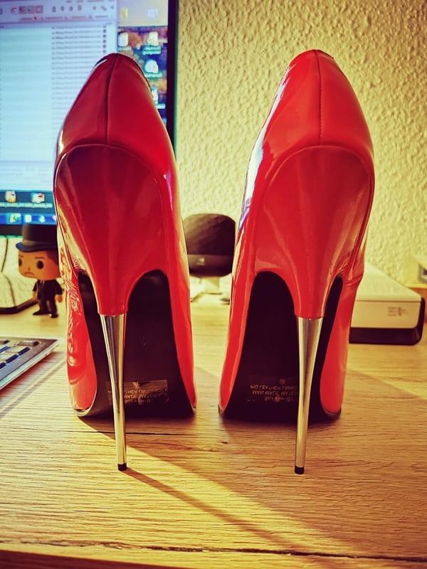 16P Devious -Dagger 03- Extreme Metal Spike High Heels