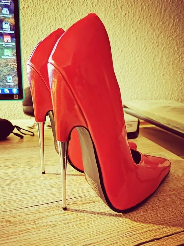 16P Devious -Dagger 03- Extreme Metal Spike High Heels