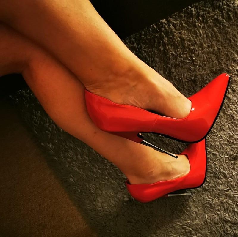 16P Devious -Dagger 03- Extreme Metal Spike High Heels