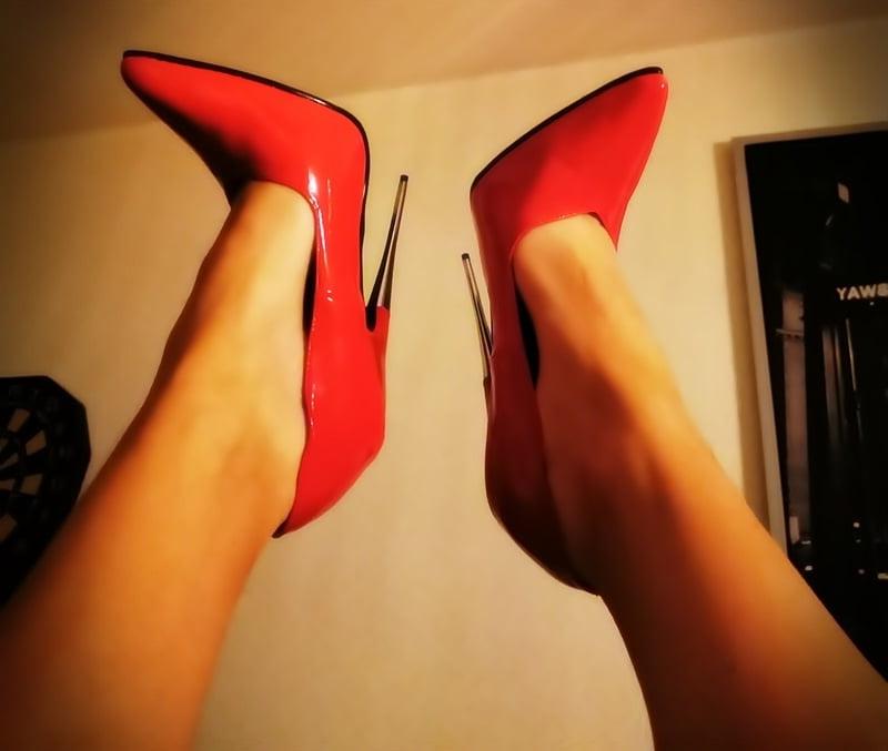16P Devious -Dagger 03- Extreme Metal Spike High Heels
