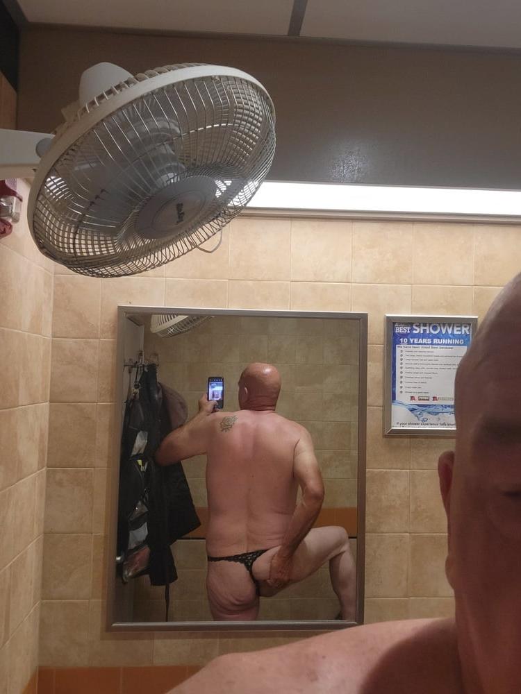 11P Grandpa's new thong