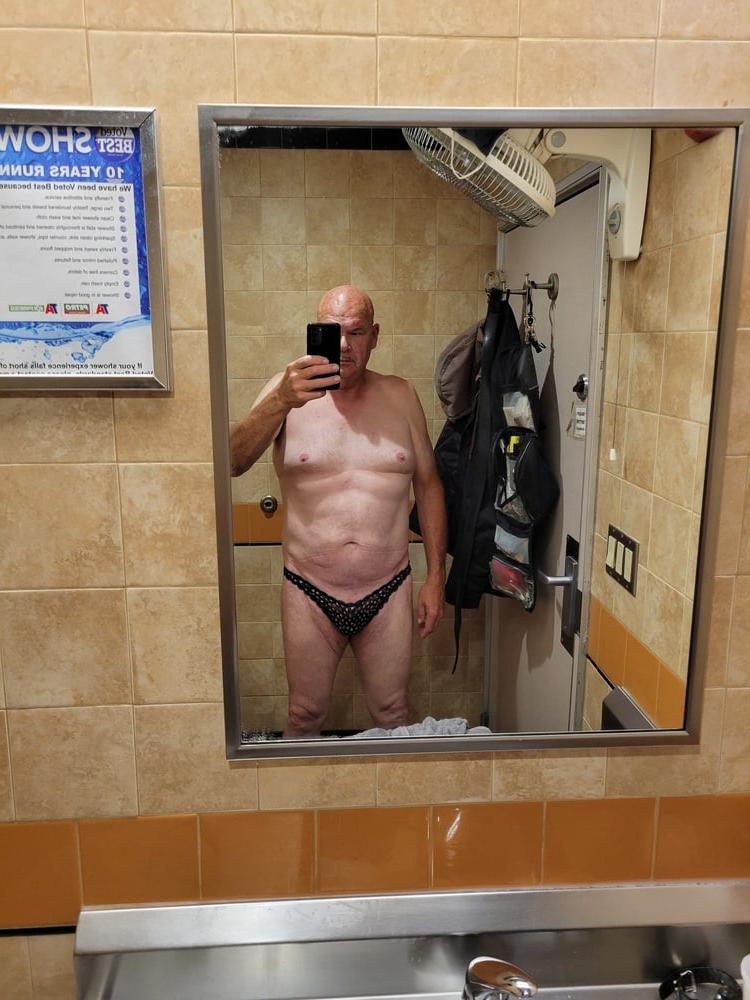 11P Grandpa's new thong