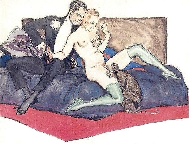 12P Drawn EroPorn Art 58 - Marcello Dudovich