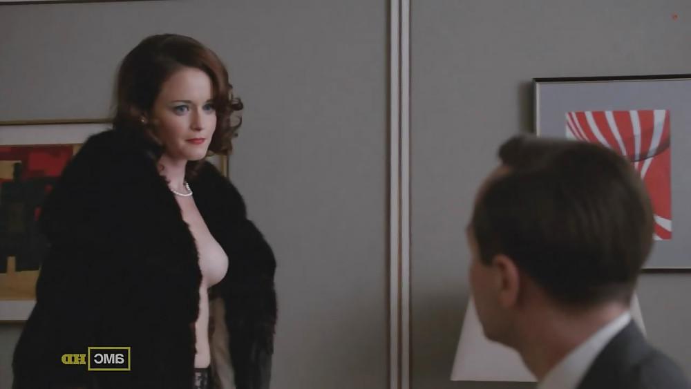 14P Alexis Bledel topless 