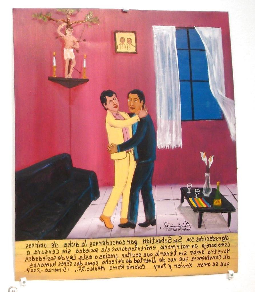24P Painted Ero and Porn Art 34 - Erotic Retablo for Esiel