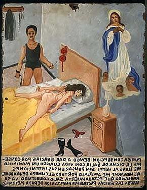 24P Painted Ero and Porn Art 34 - Erotic Retablo for Esiel