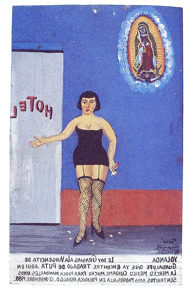 24P Painted Ero and Porn Art 34 - Erotic Retablo for Esiel