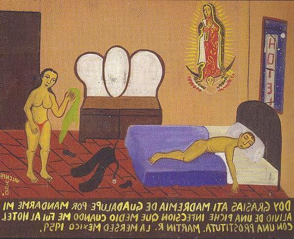 24P Painted Ero and Porn Art 34 - Erotic Retablo for Esiel