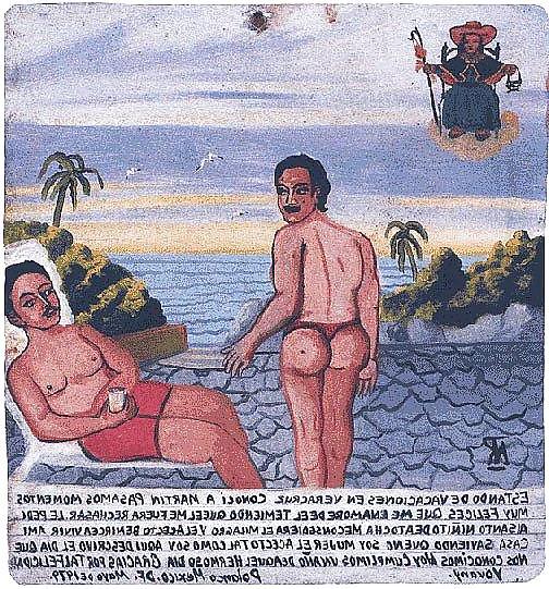 24P Painted Ero and Porn Art 34 - Erotic Retablo for Esiel