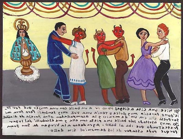 24P Painted Ero and Porn Art 34 - Erotic Retablo for Esiel