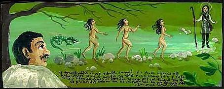24P Painted Ero and Porn Art 34 - Erotic Retablo for Esiel