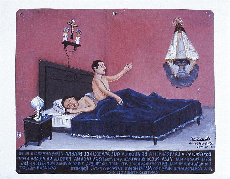 24P Painted Ero and Porn Art 34 - Erotic Retablo for Esiel