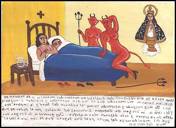 24P Painted Ero and Porn Art 34 - Erotic Retablo for Esiel