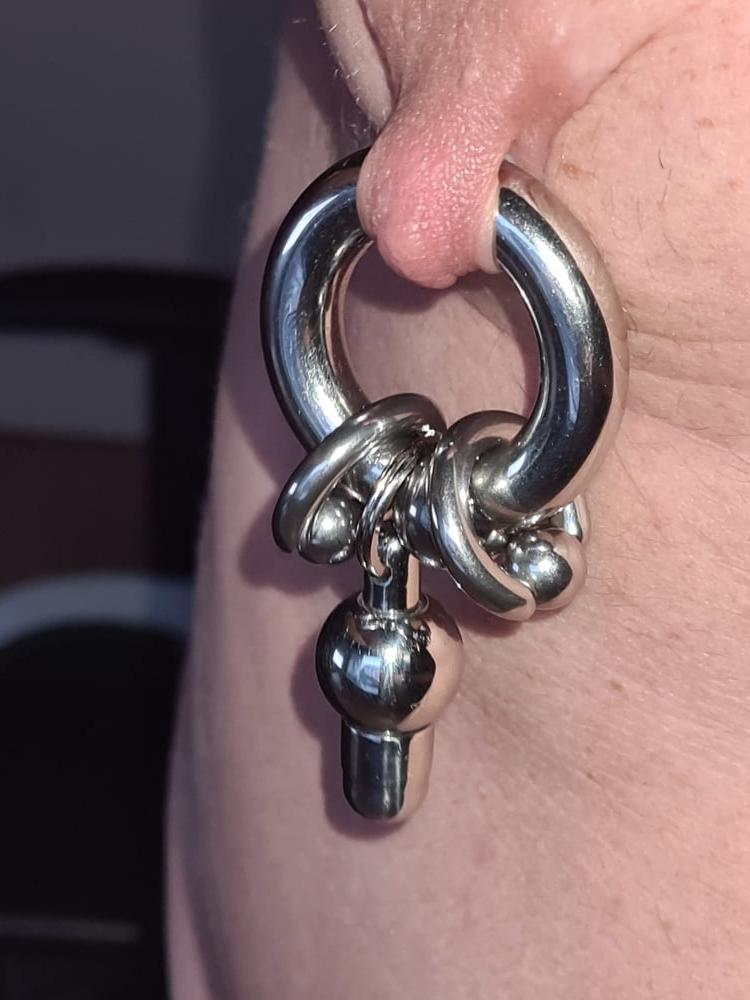 25P pierced nipples