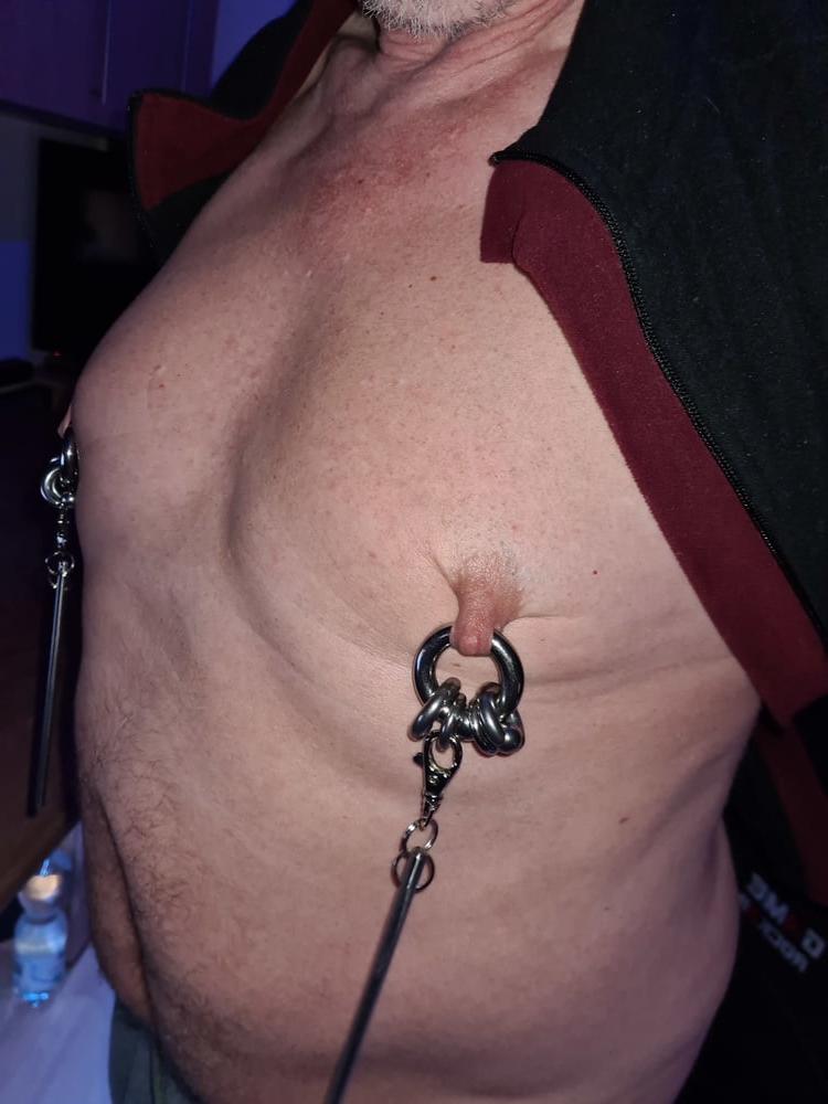 25P pierced nipples