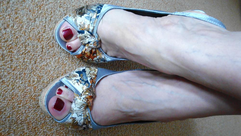 10P Sexy Mature Feet - User request - Likestoolook321 #4