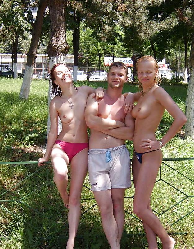 16P Cute Swede babes on holidays  