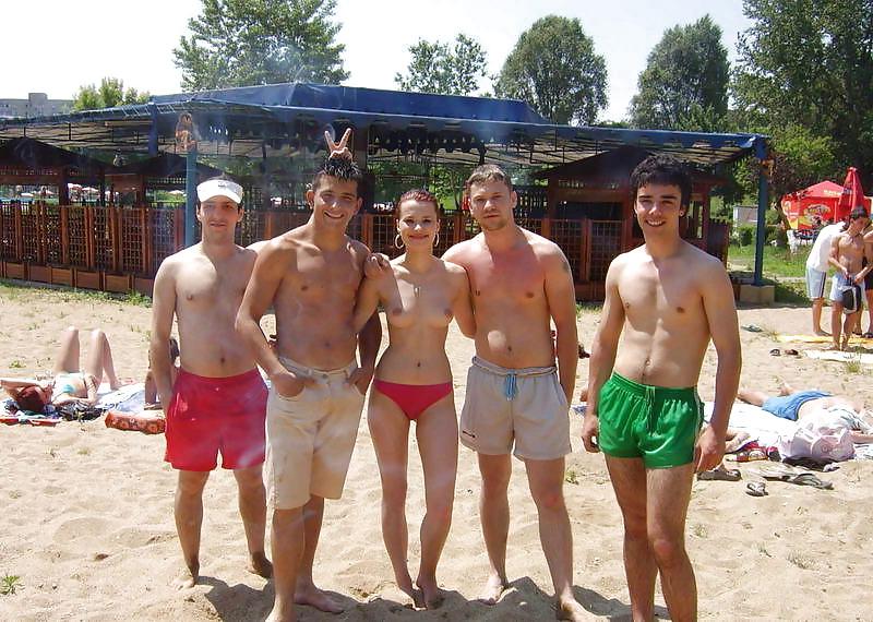 16P Cute Swede babes on holidays  