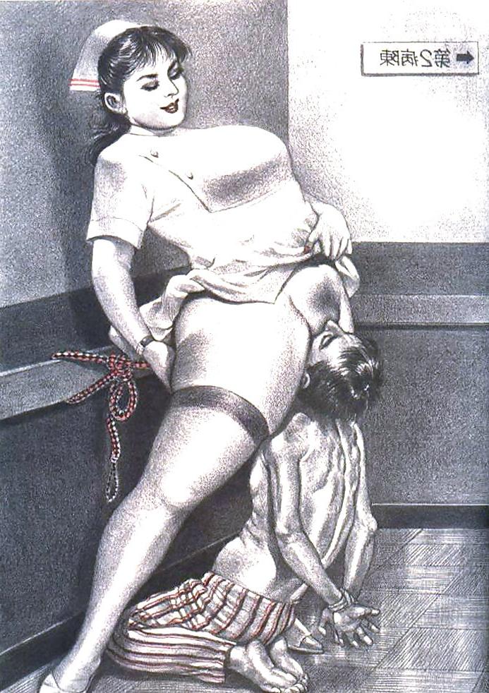 5P Femdom art