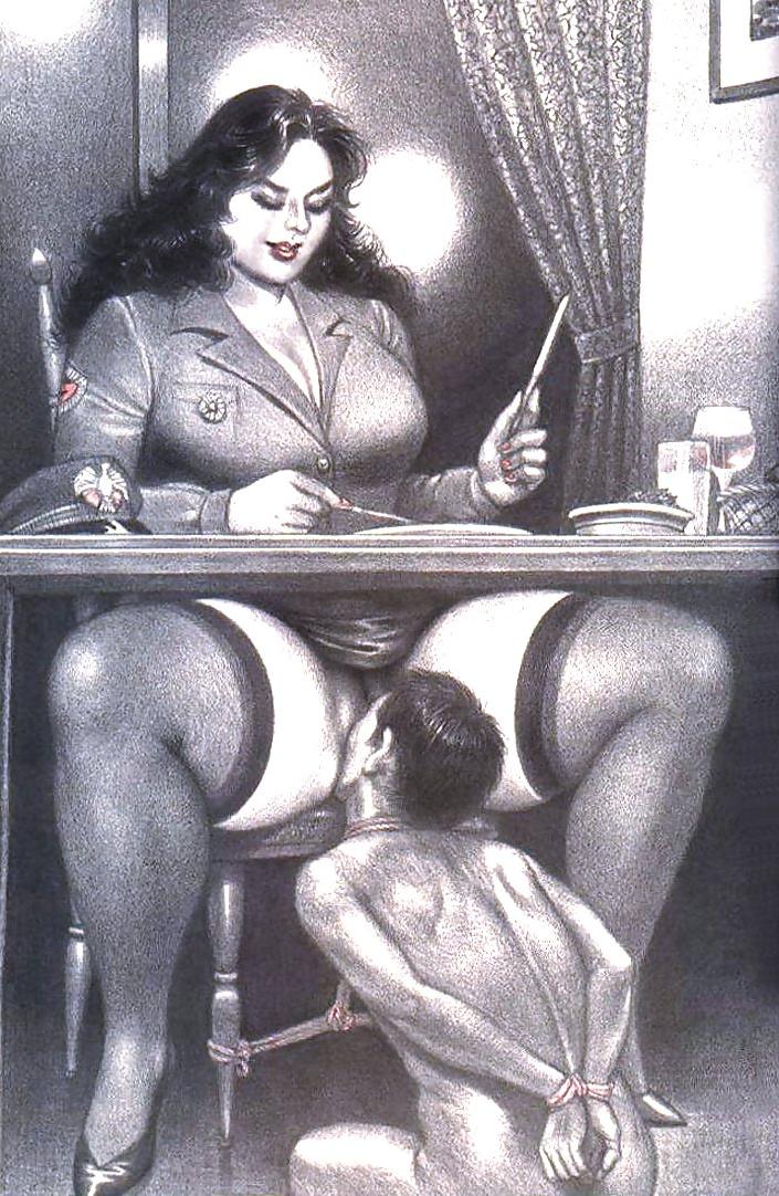 5P Femdom art