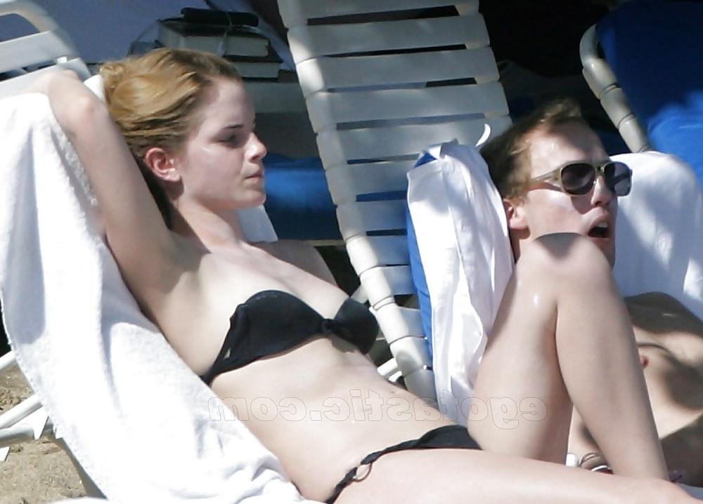 11P EMMA WATSON HAARIGE SCHLAMPE