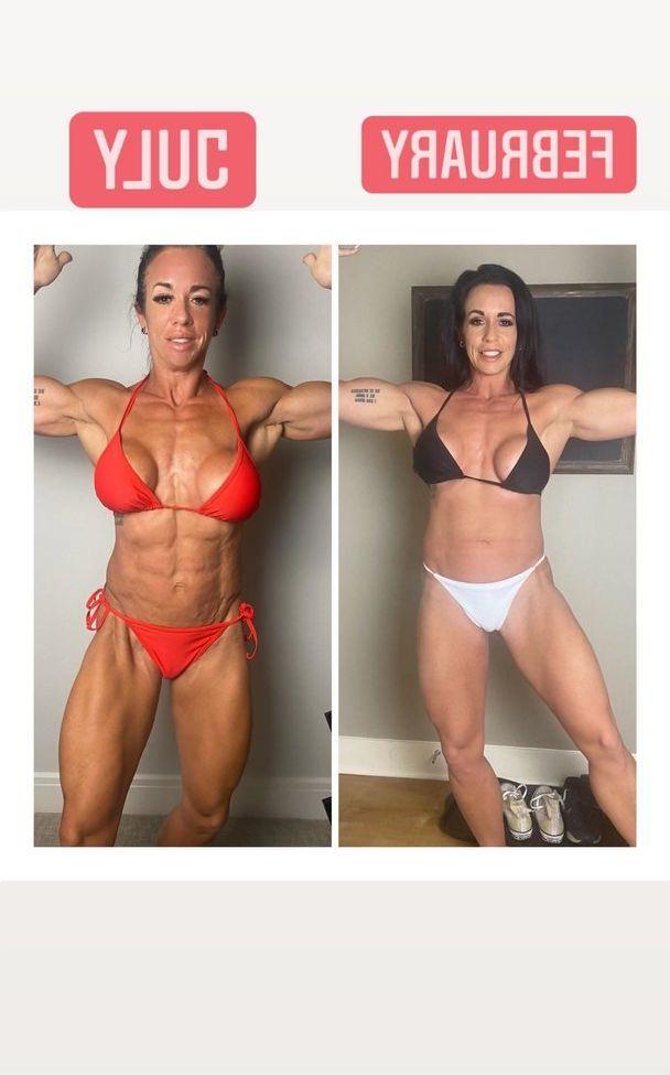8P Laura Muscles nude
