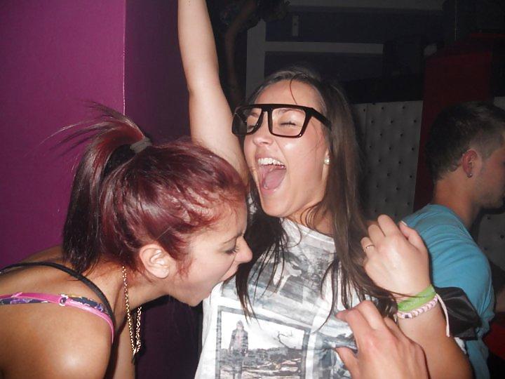 25P British Girls Go Wild on Vacation