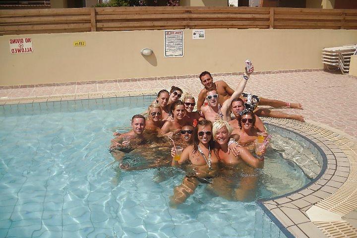 25P British Girls Go Wild on Vacation