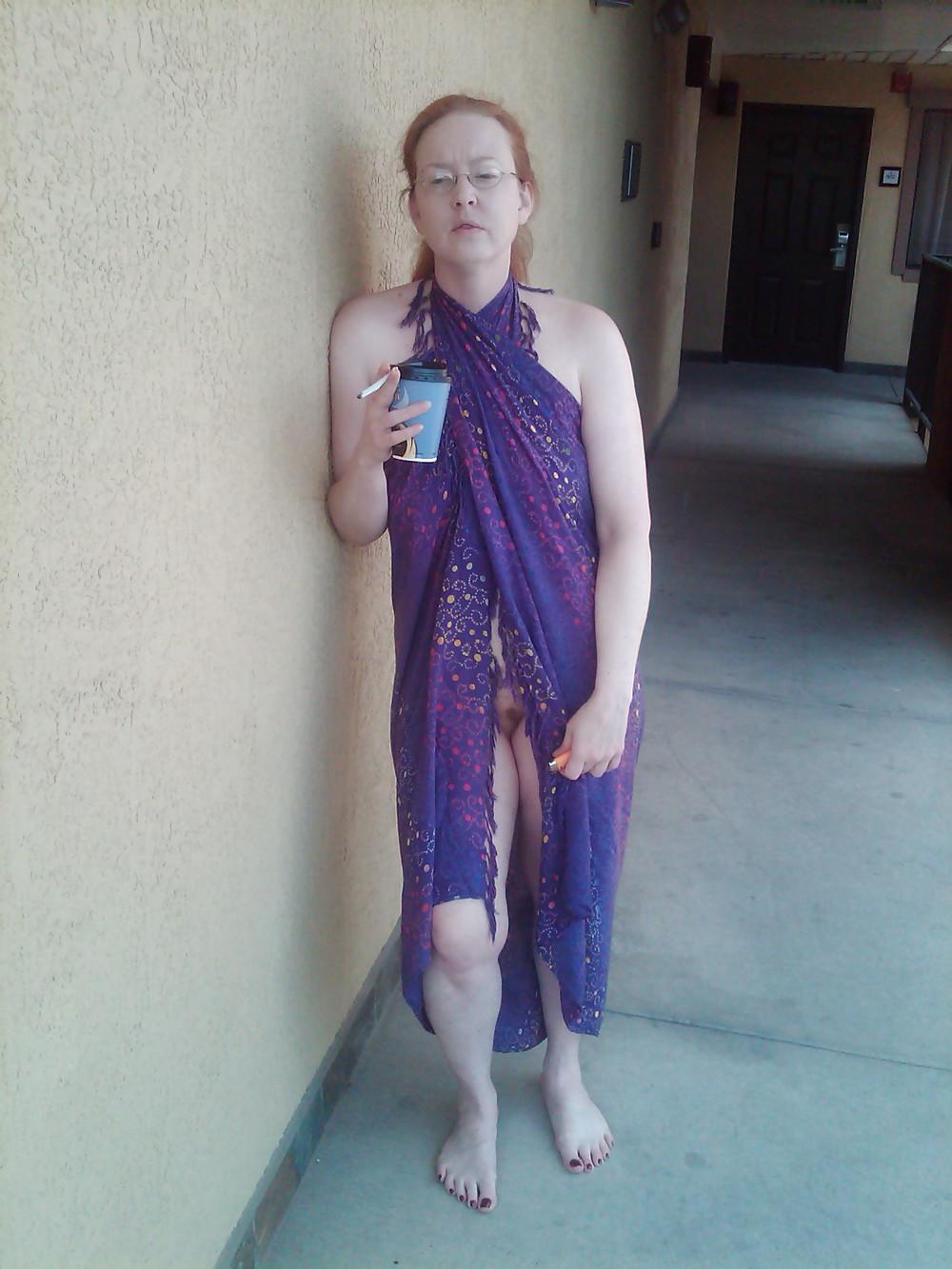 25P My wife outside and in public
