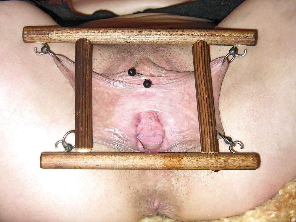 19P Tim 20 Framed pussy squirts and gets cum PT1